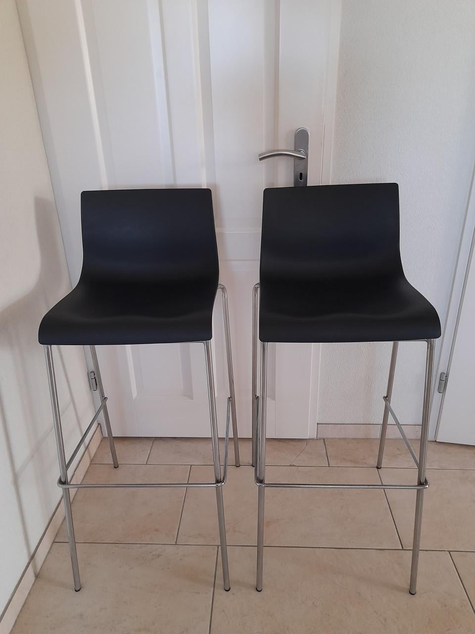 6 Barkrukken ( in goede staat )