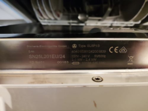 Siemens vaatwasser vrijstaand