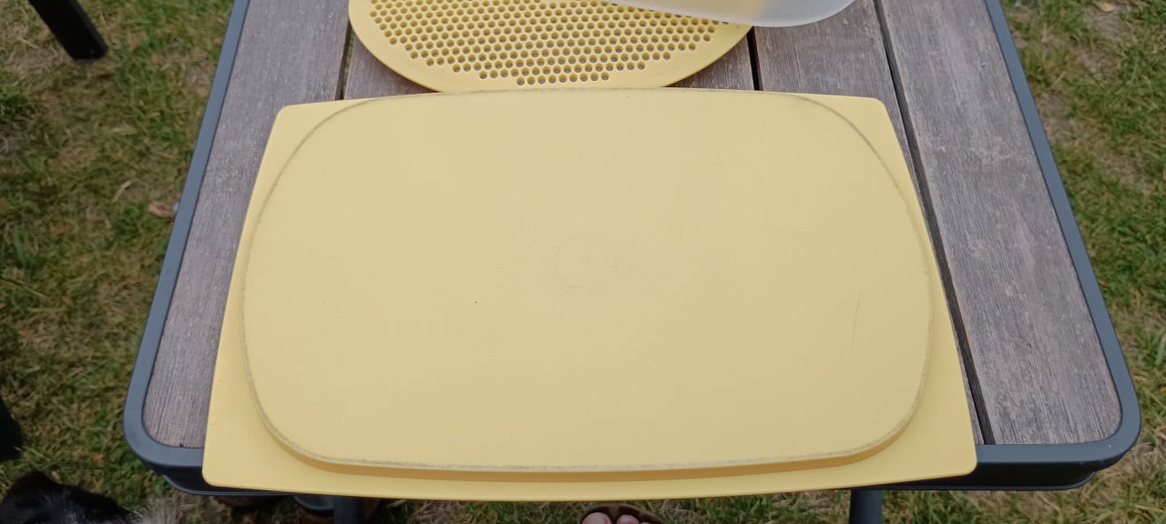 Tupperware grote kaas bewaardoos