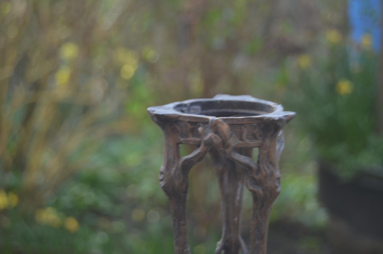 Art nouveau / Jugendstil lampevoet eind 19e eeuw.