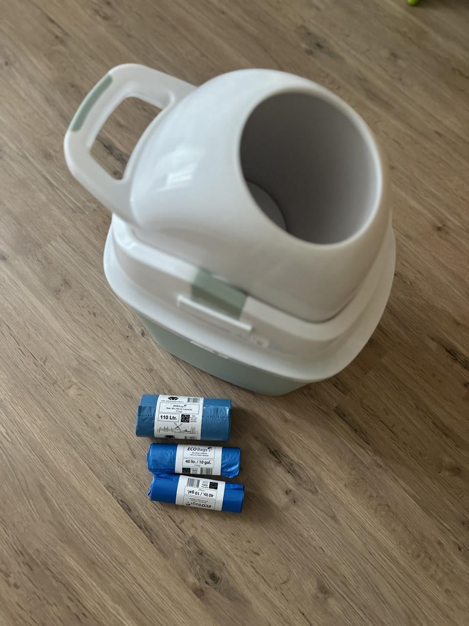 Diaperchamp mint groen + Eco zakken