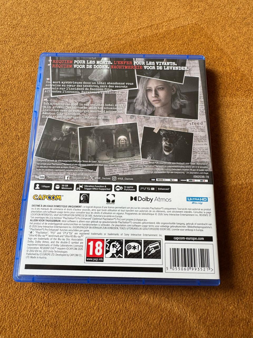 Resident evil requim ps5