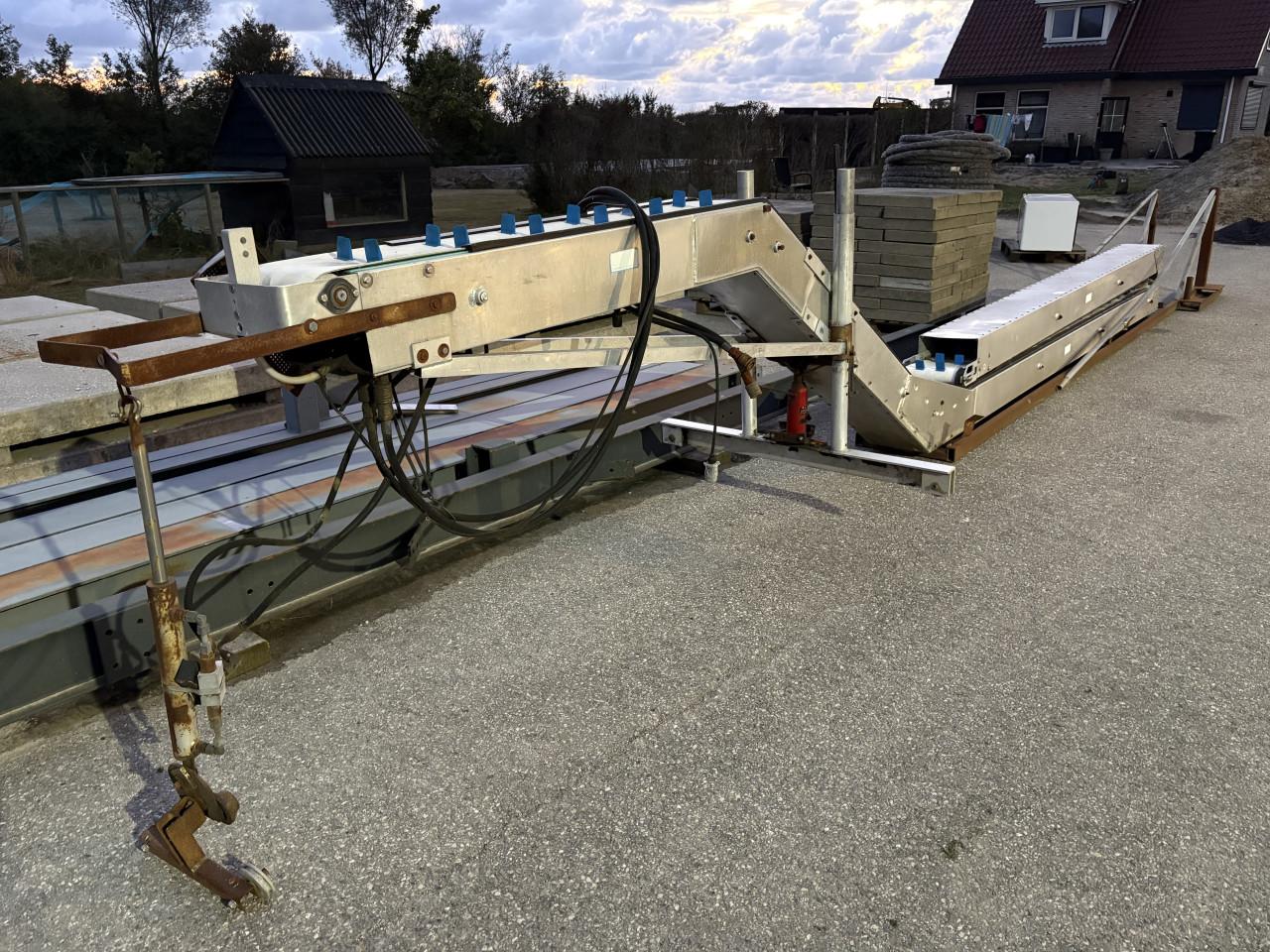 Oogstwagen met oogstband