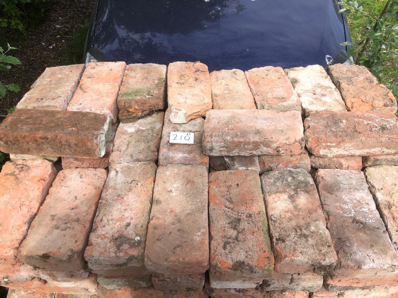 Ruim 12 M2 oude Kloostermoppen 30 x 14 x 7 cm