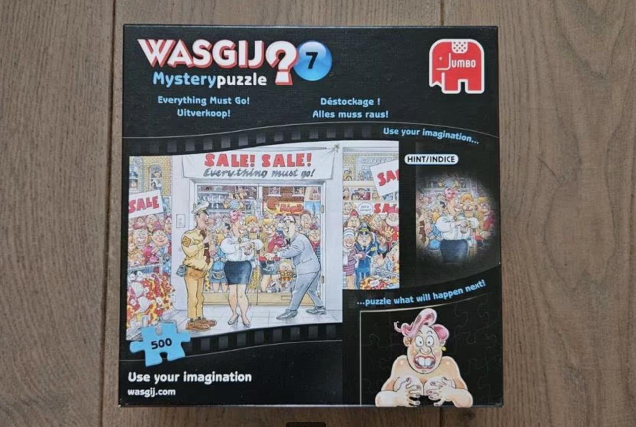Wasgij Mystery 7 Puzzel - Alles Moet Weg!