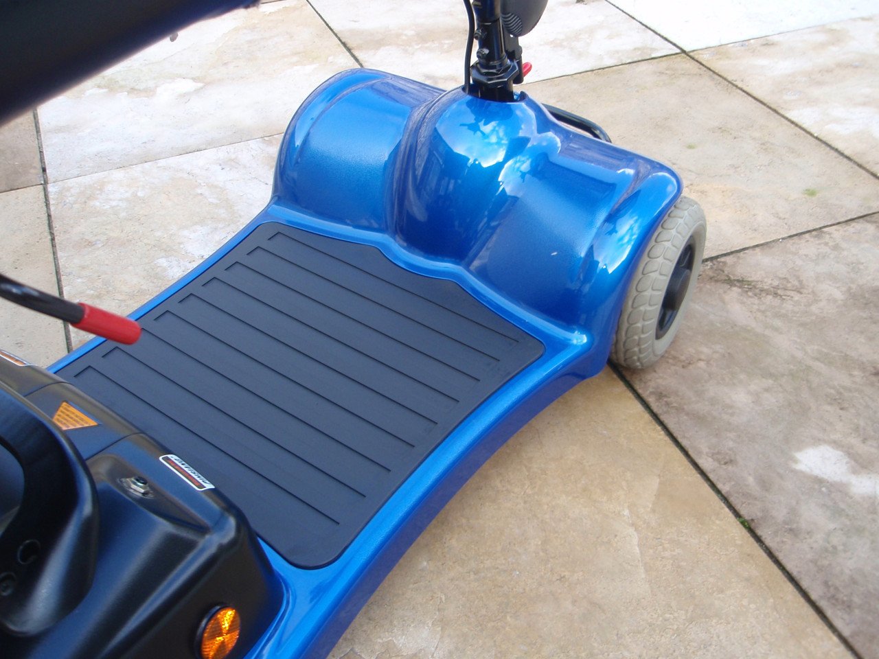 Opvouwbare Sterling 4wiel scootmobiel met afneembaar accupakket