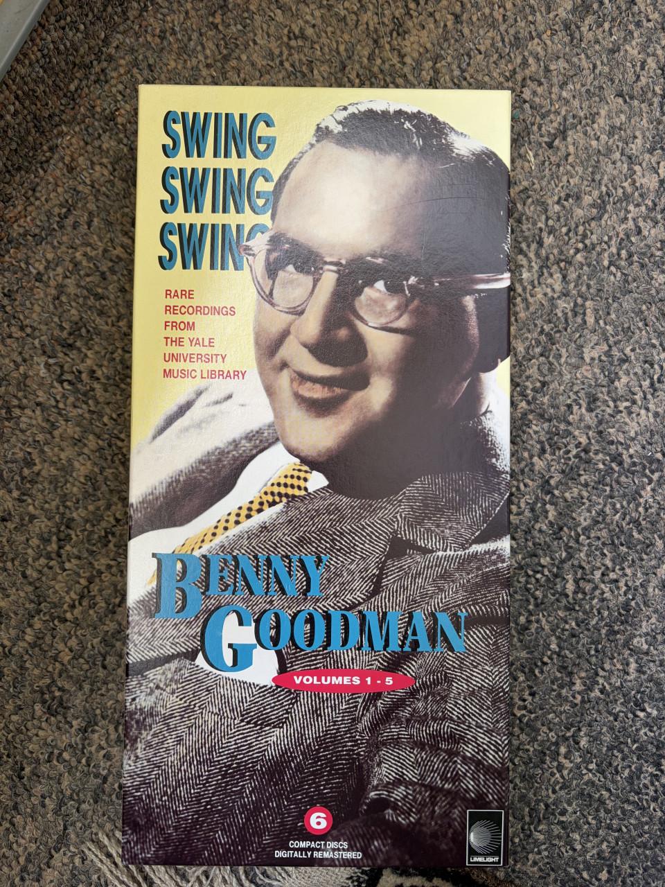 Benny Goodman zeldzame CD BOX