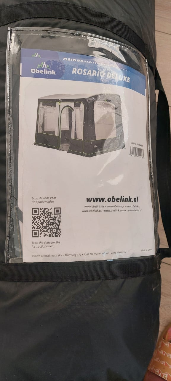 Voortent camper