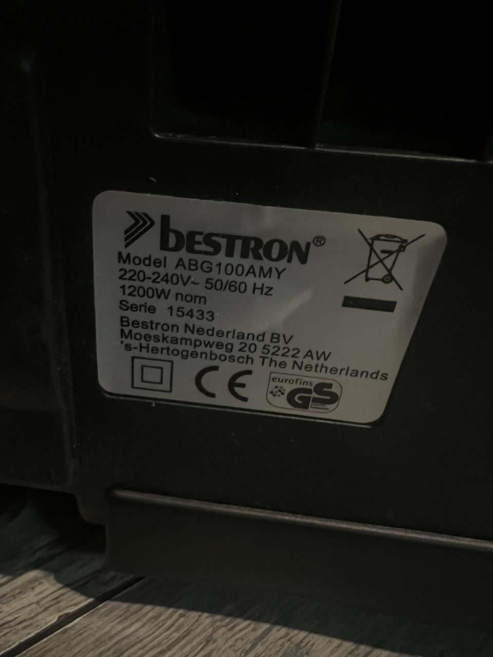 Stofzuiger Amigo geel/zwart ABG100AMY 1200W