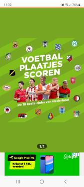 Gezocht voetbalplaatjes plus