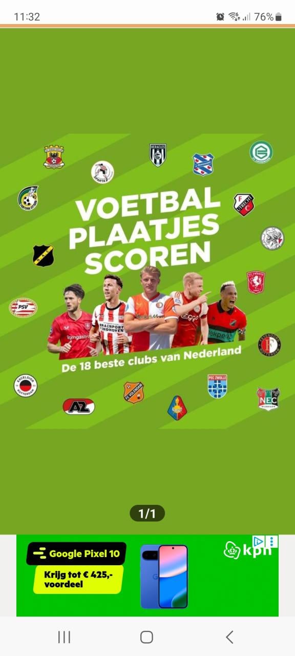 Gezocht voetbalplaatjes plus
