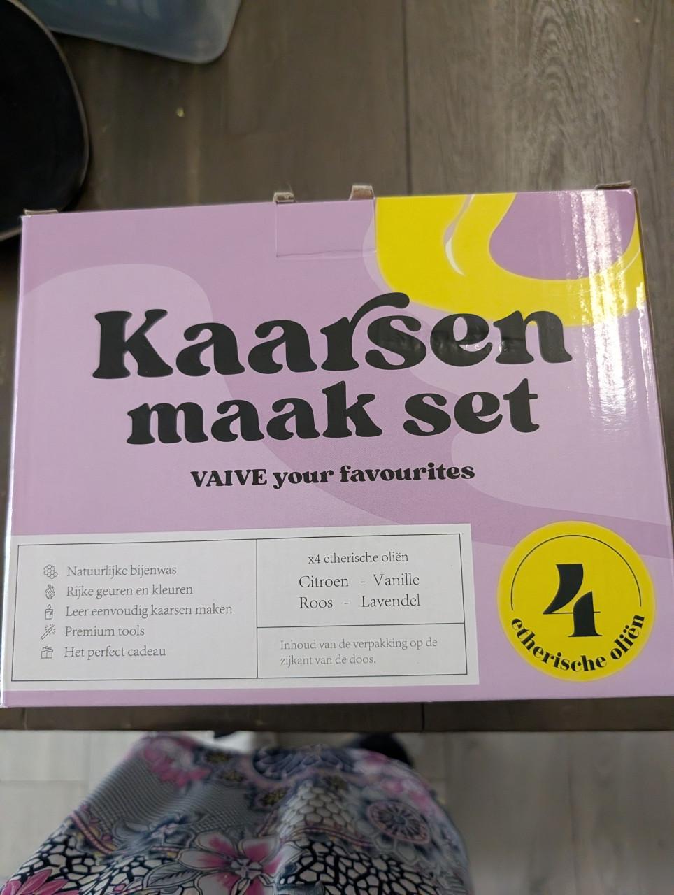 Kaarsen maak set