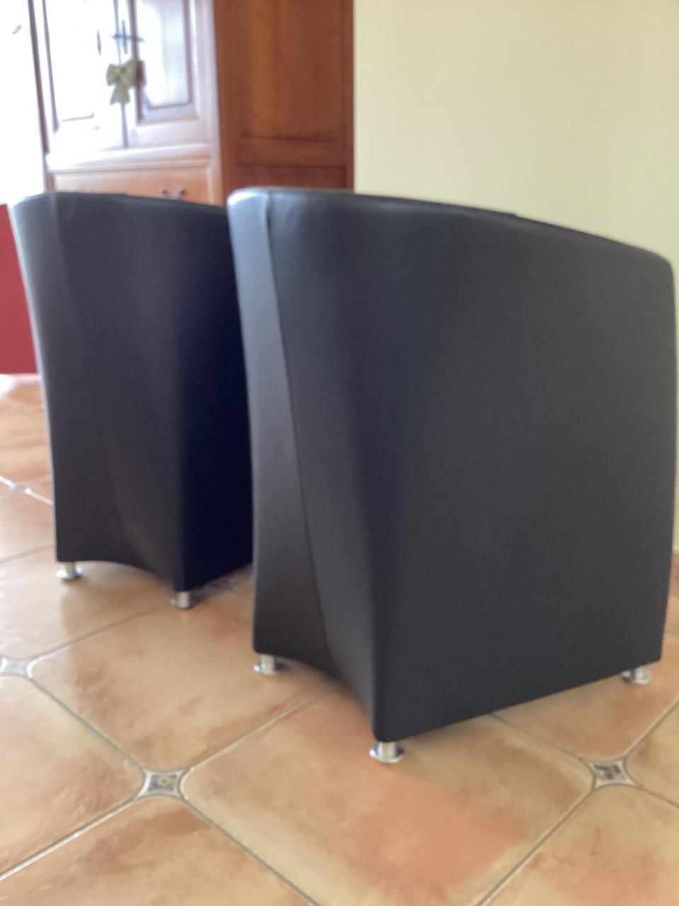 Rolf Benz stoelfauteuils(4 stuks)RB7300(als nieuw)