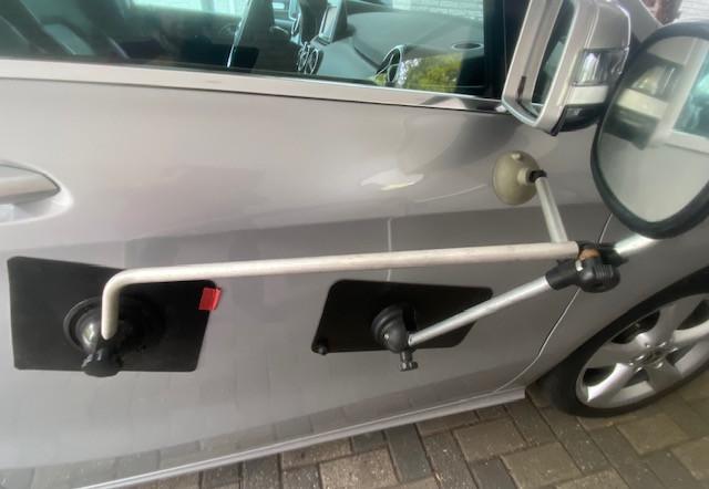 Caravanspiegels met magneetplaten