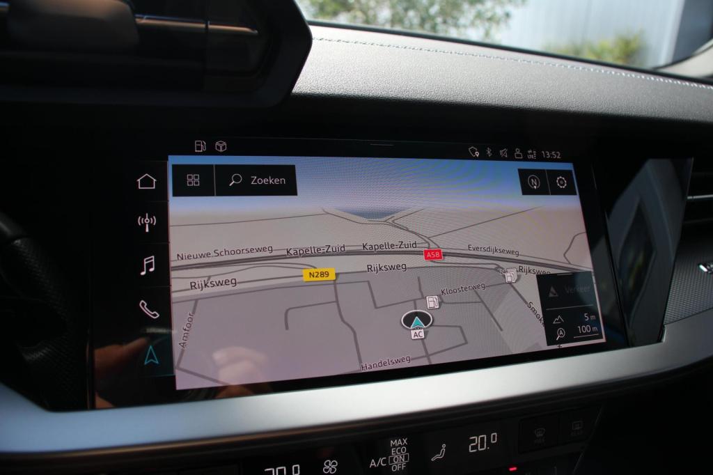 Audi A3 sportback 45 tfsi e s-line - matrix - turbo blauw - dab - virtual c