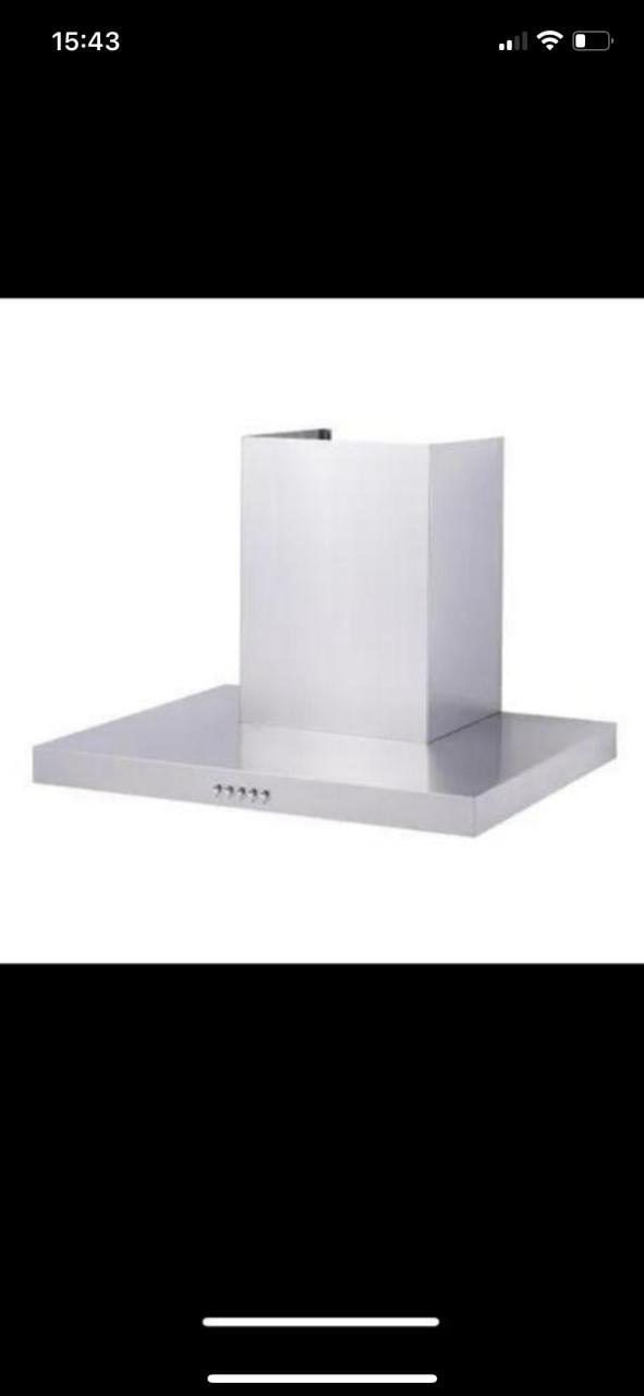 Electrum schouwafzuigkap 1 1/2 jaar oud