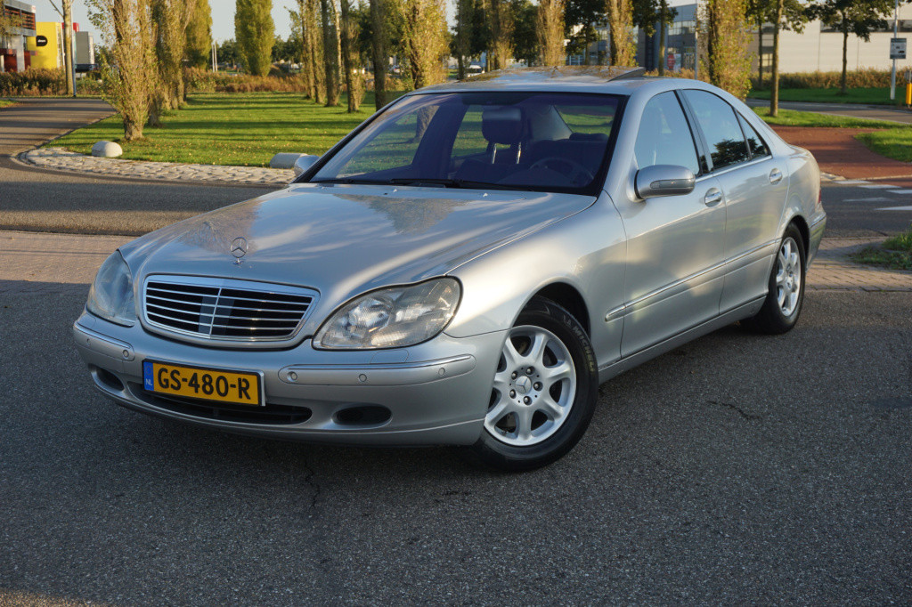 Mercedes-Benz S-klasse 500 l youngtimer l luchtvering l distronic l bi xeno