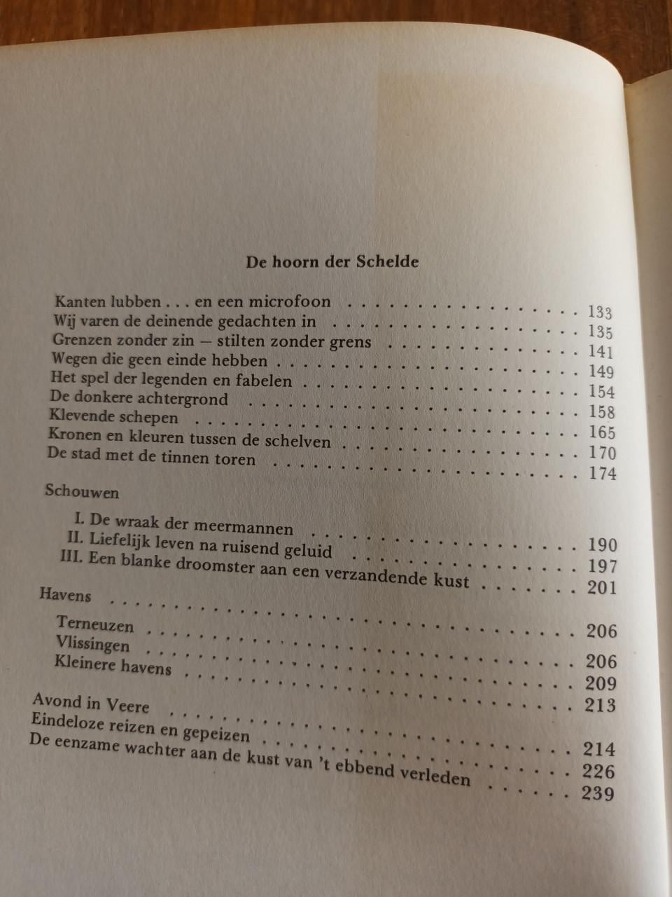 Sentimentele Aardrijkskunde 1974 herziene uitgave, Zeeuwse mijmeringen