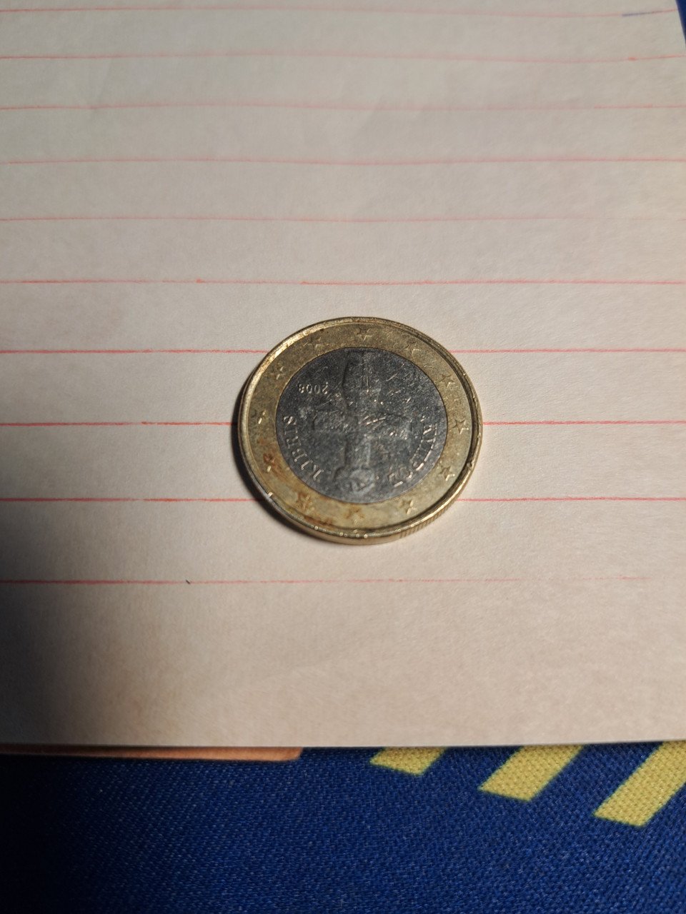 Zeldzame 1 euro 2008 griekenland