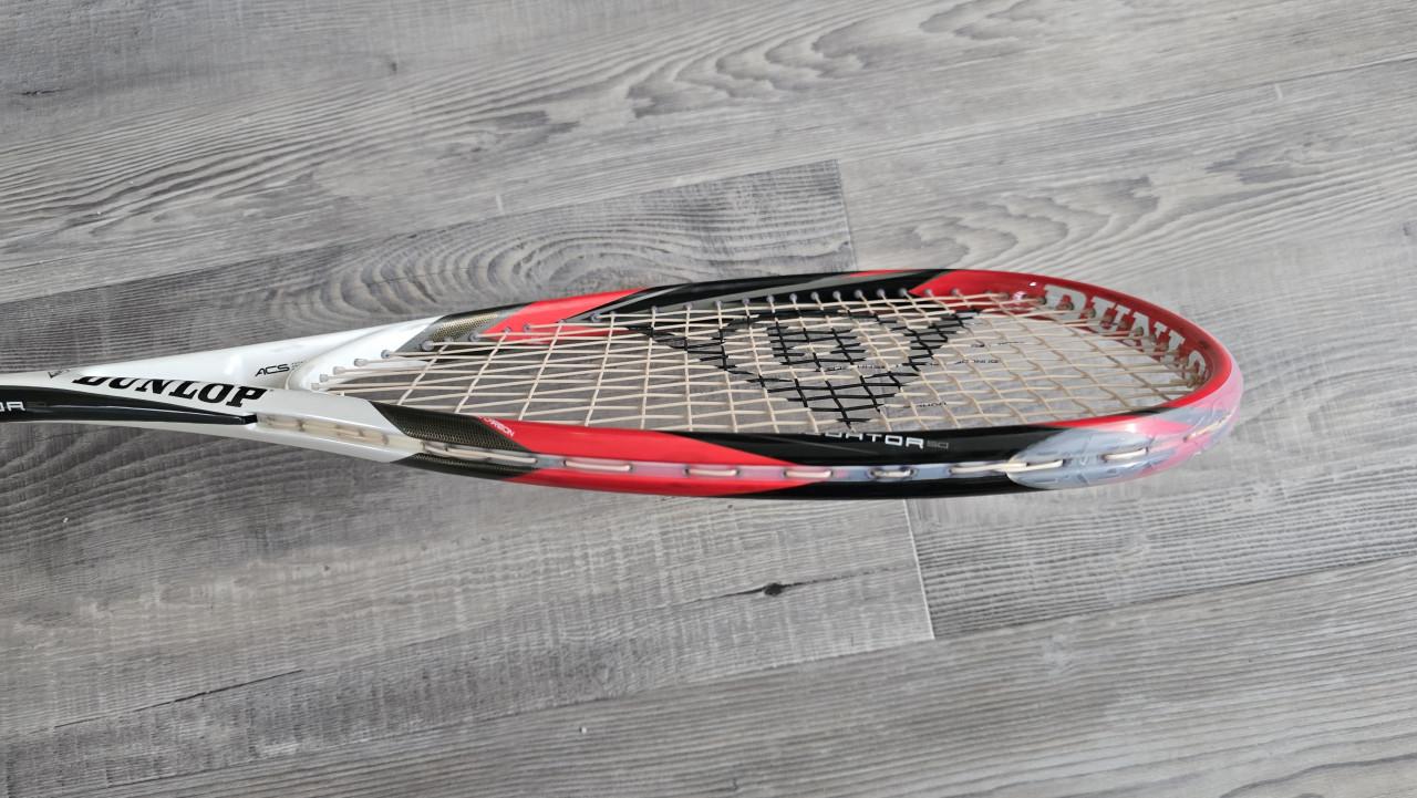 Dunlop Predator 50 Squashracket – incl. hoes & 3 ballen