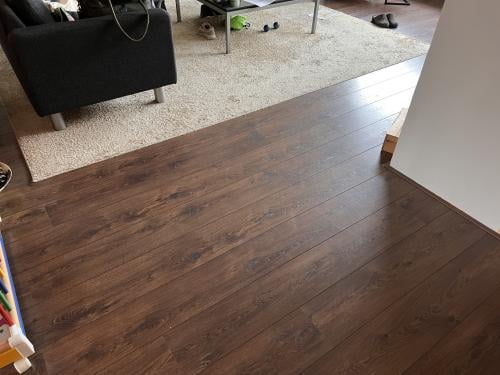 50-55m2 Tasmaanse Eiken laminaatvloer GERESERVEERD