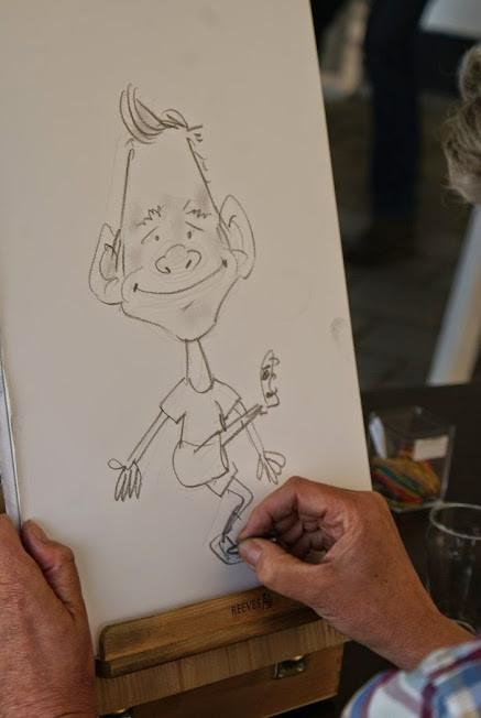 Leuk voor uw feest: laat karikaturen tekenen!