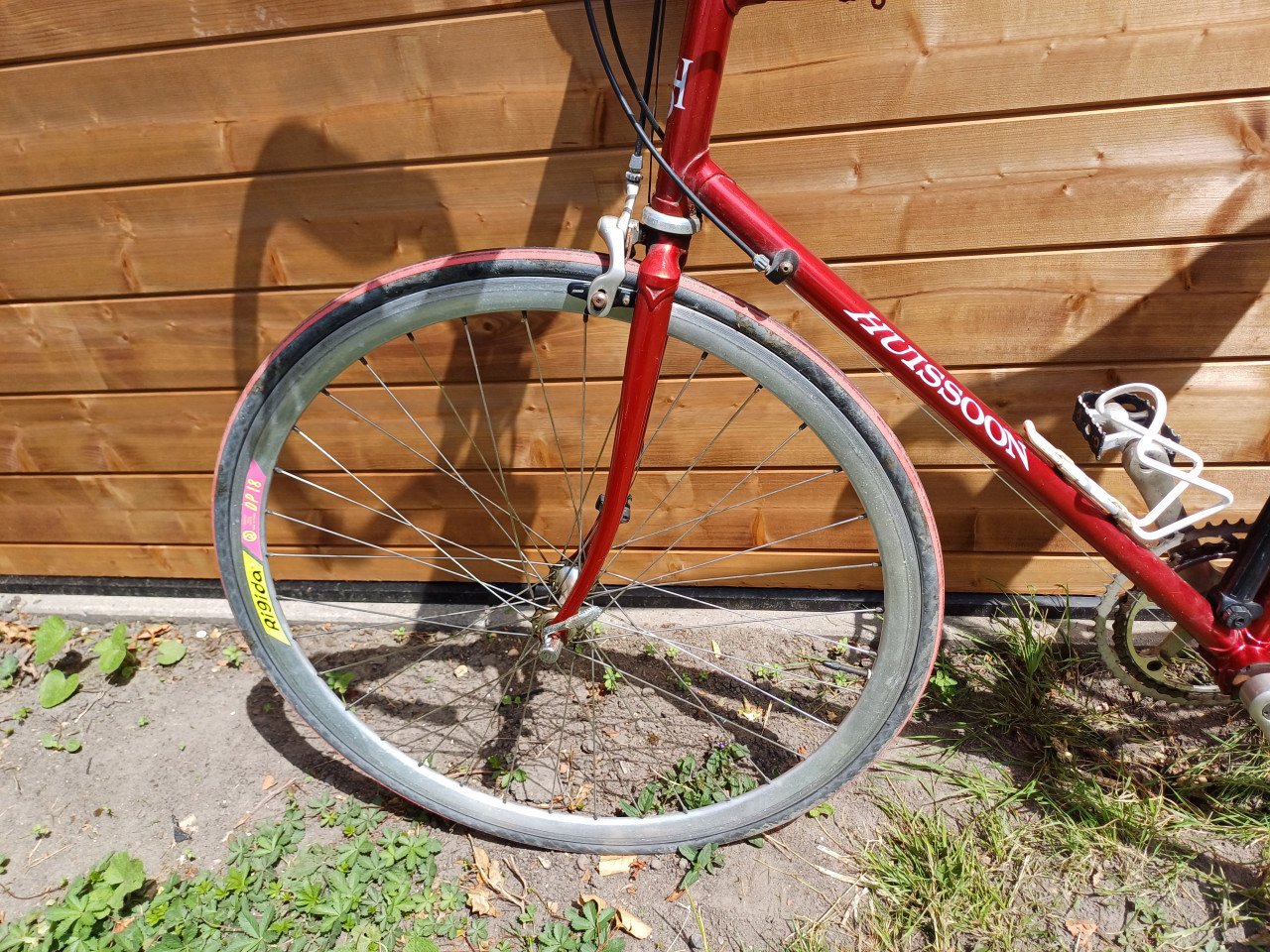 Huissoon racefiets stalen frame
