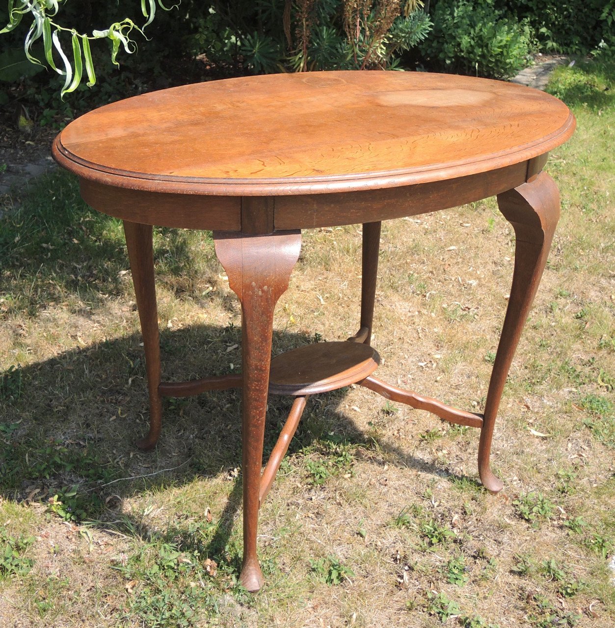 Klassieke massief eiken eettafel