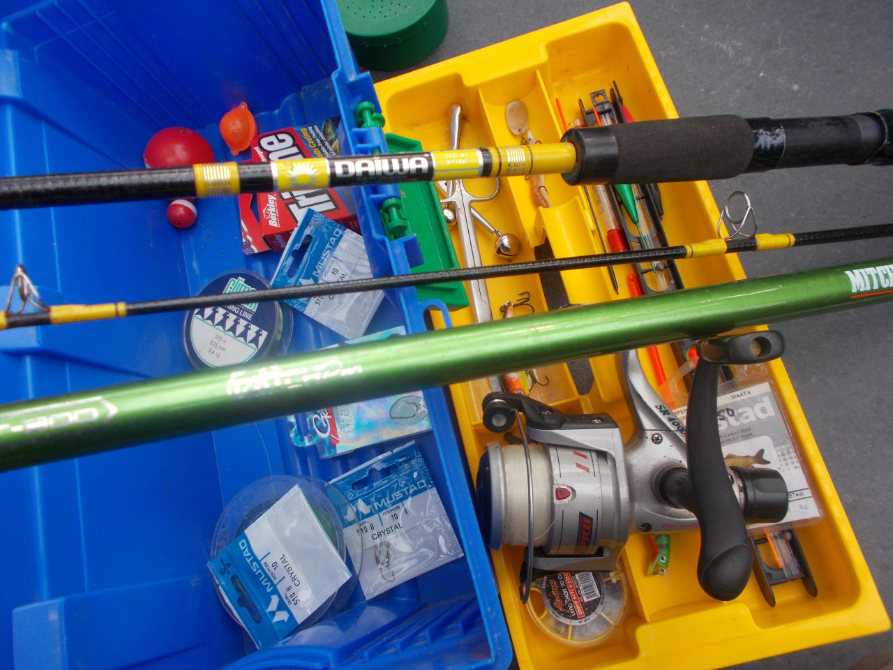 Complete binnenwater hengelset Direct visklaar