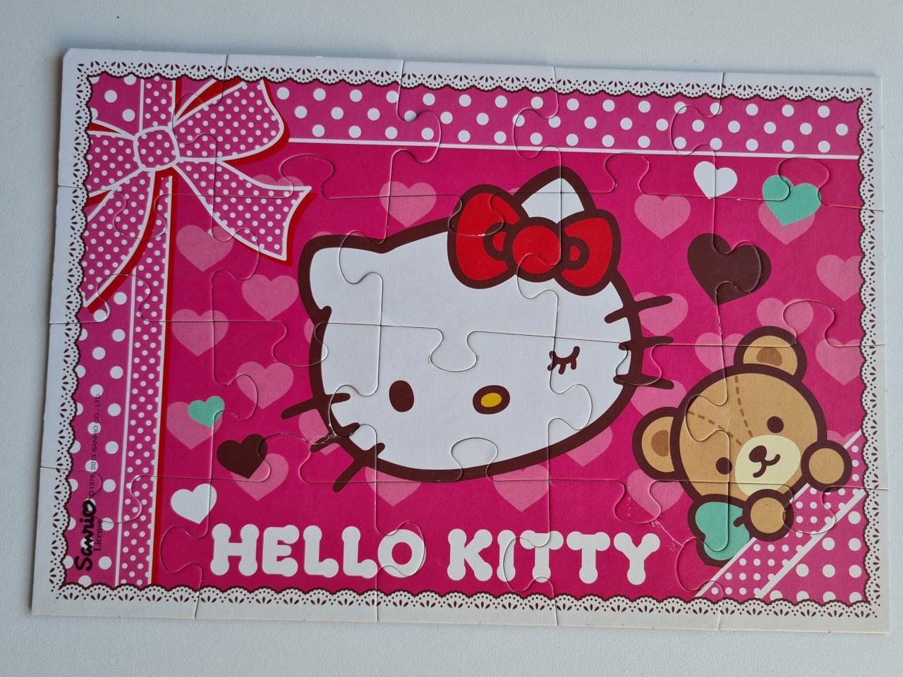Hello Kitty 4-in-1 puzzelset voor 3+