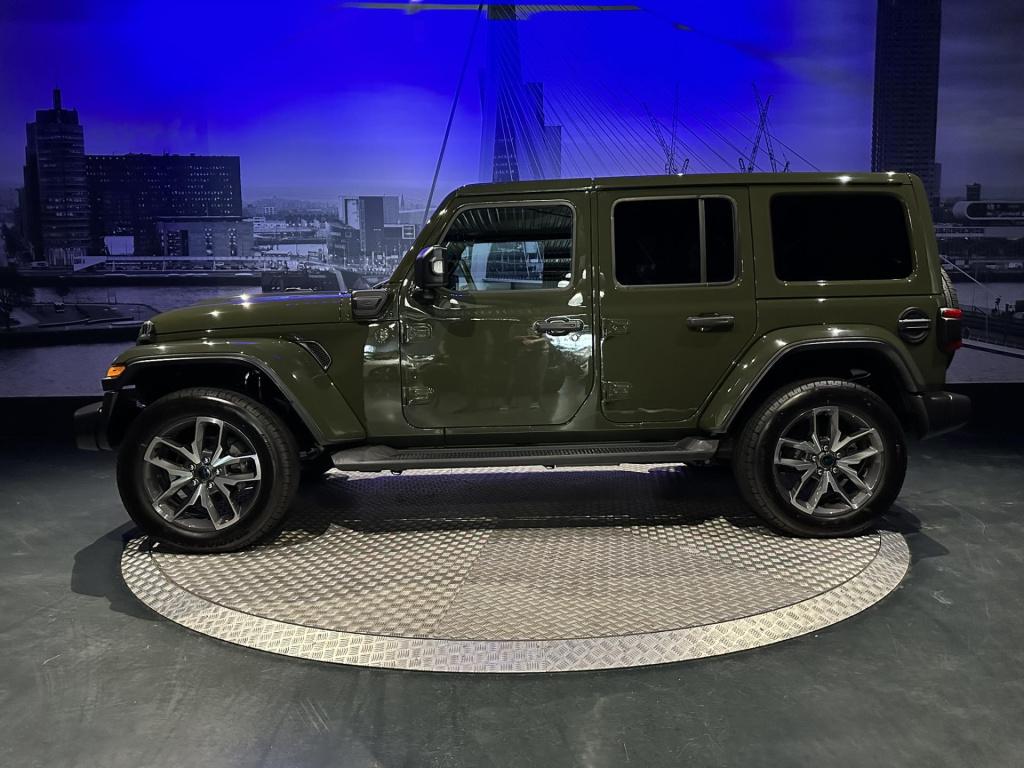 Jeep Wrangler unlimited 4xe 380 sahara *acc*camera*leer*sarge green clear c
