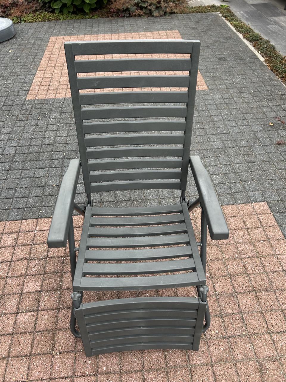 Verstelbare tuinstoel