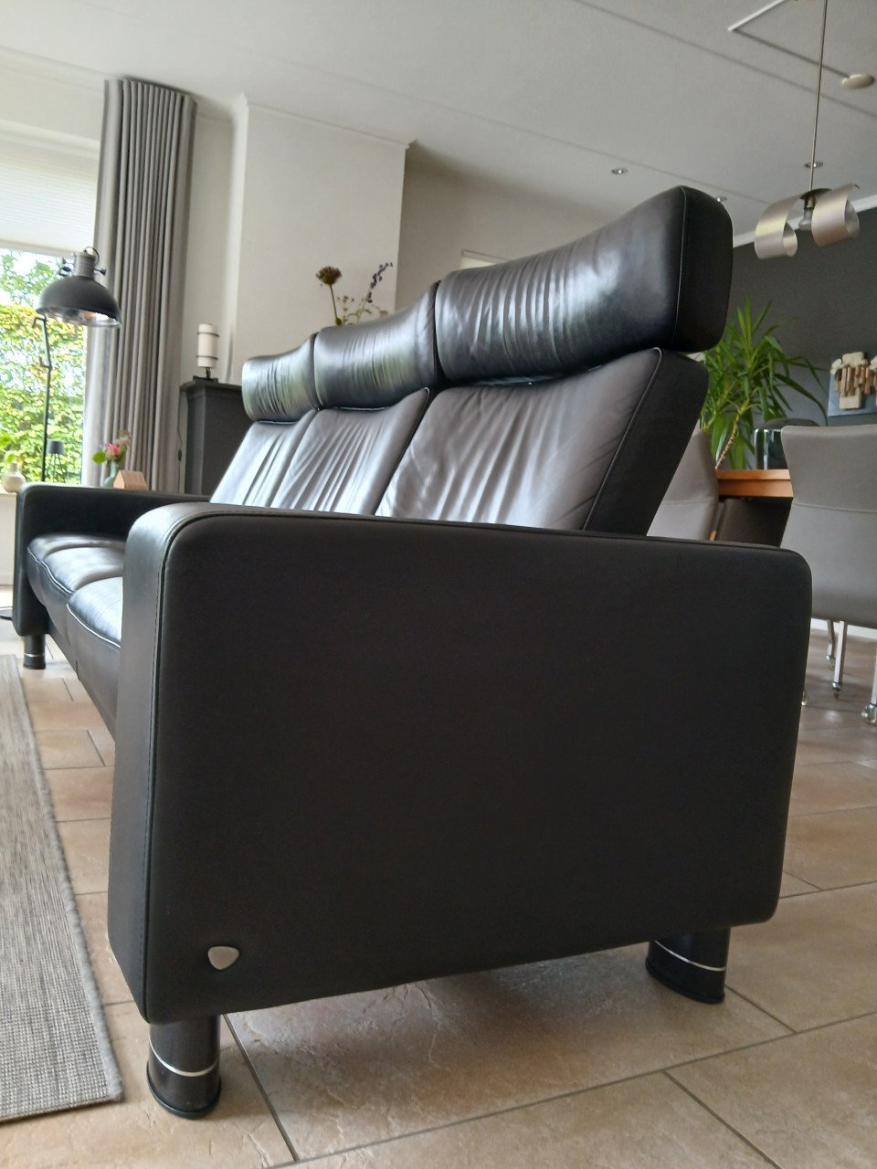 3 zits bank. Een relax bank van het merk Stressless