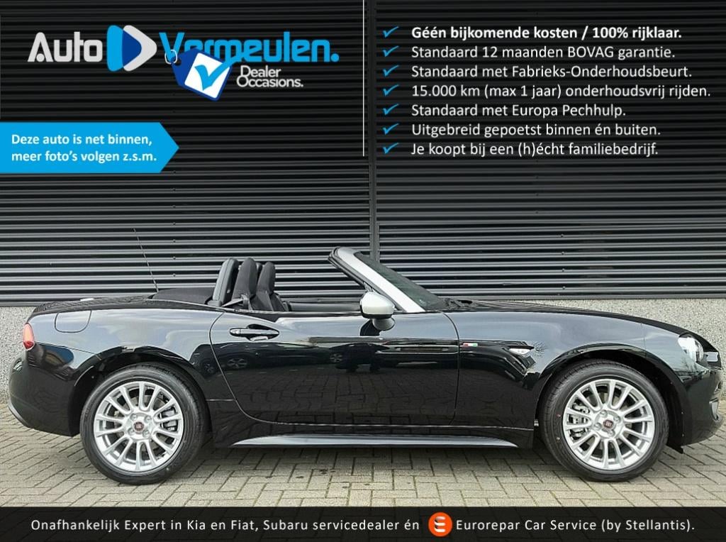 Fiat 124 Spider 1.4 multiair turbo
