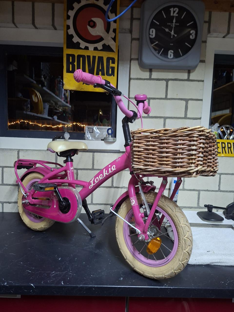 12 inch loekie prinses fiets