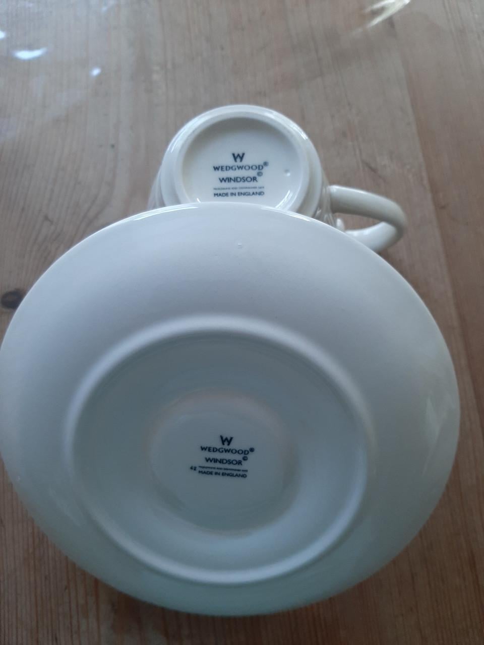 WEDGWOOD WINDSOR - 6 KOP & SCHOTELS  - NIEUW
