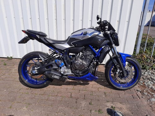 Yamaha MT-07 abs uit 2016 met sportdemper