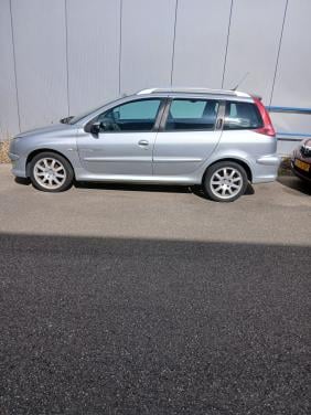 Peugeot 206 SW-2006-km.152345NAP-stuurbekr.-airco-l.m.velgen-el.ramen-850,=