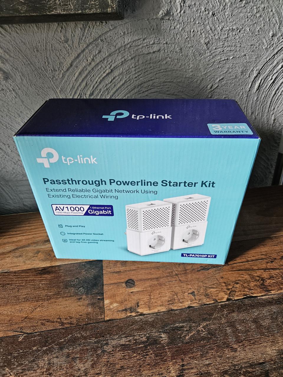 Zgan TP-Link TL-PA7010P KIT AV1000 Powerline Starter Kit