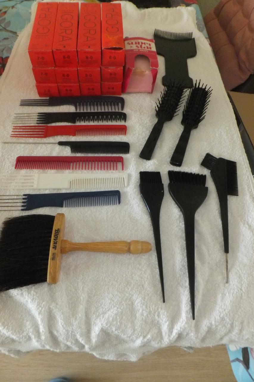 Kappers spullen in een koop