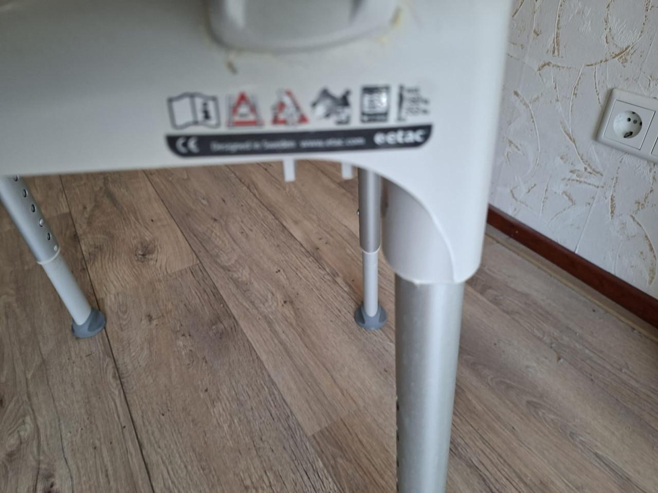 Etac douchestoel grijs