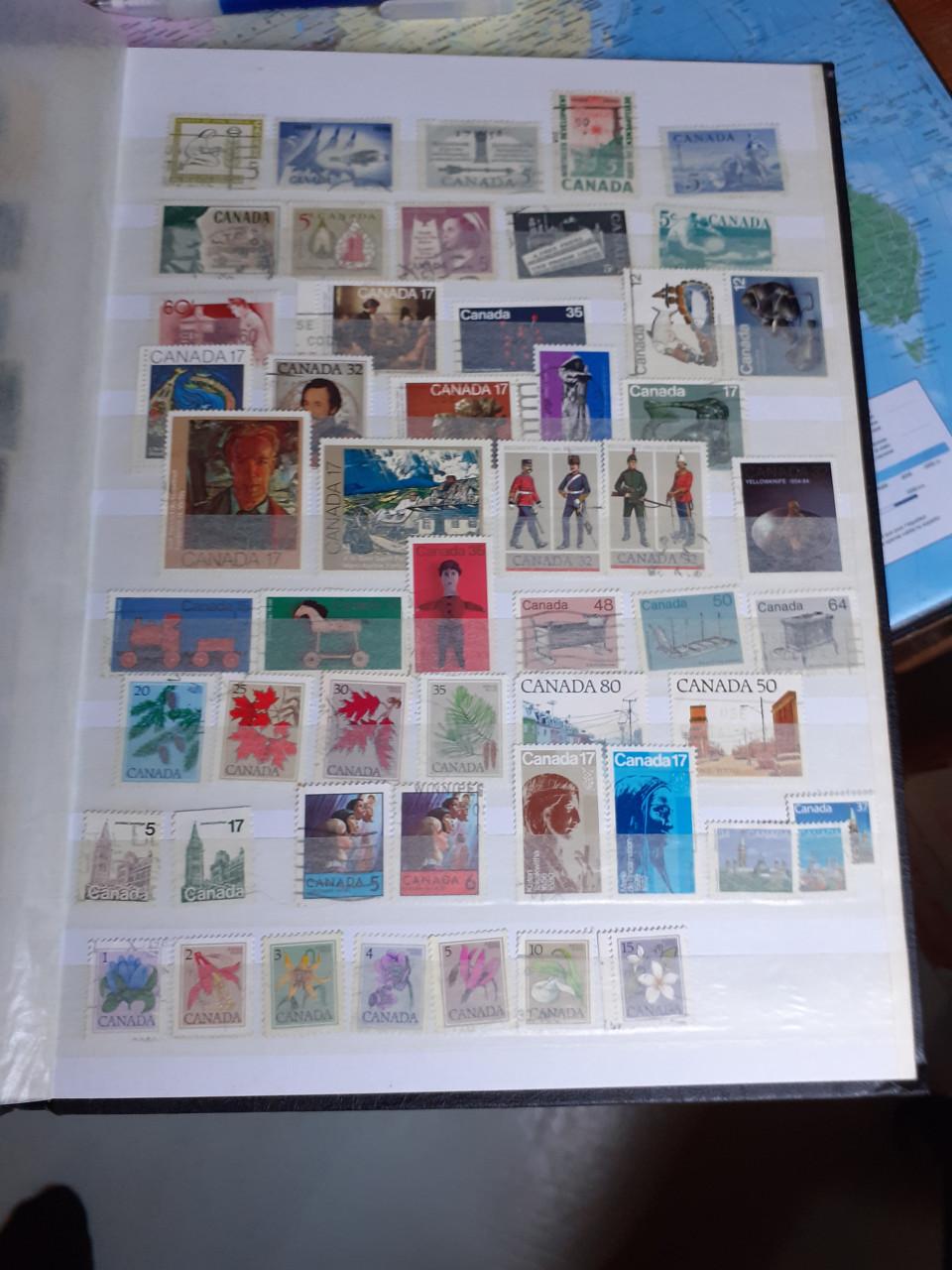 Canada 1930 / 2000 in album  Allemaal Canadese postzegels -oude postzegels