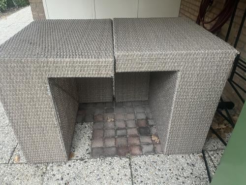 Tuinstoelen met kussens