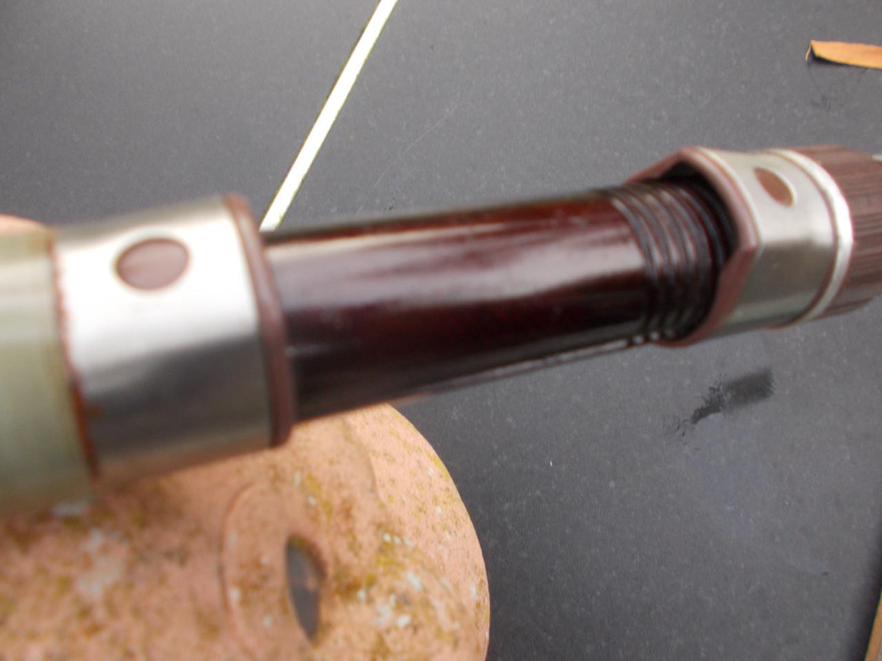 Prachtige carbon strandhengel uit het hogere segment