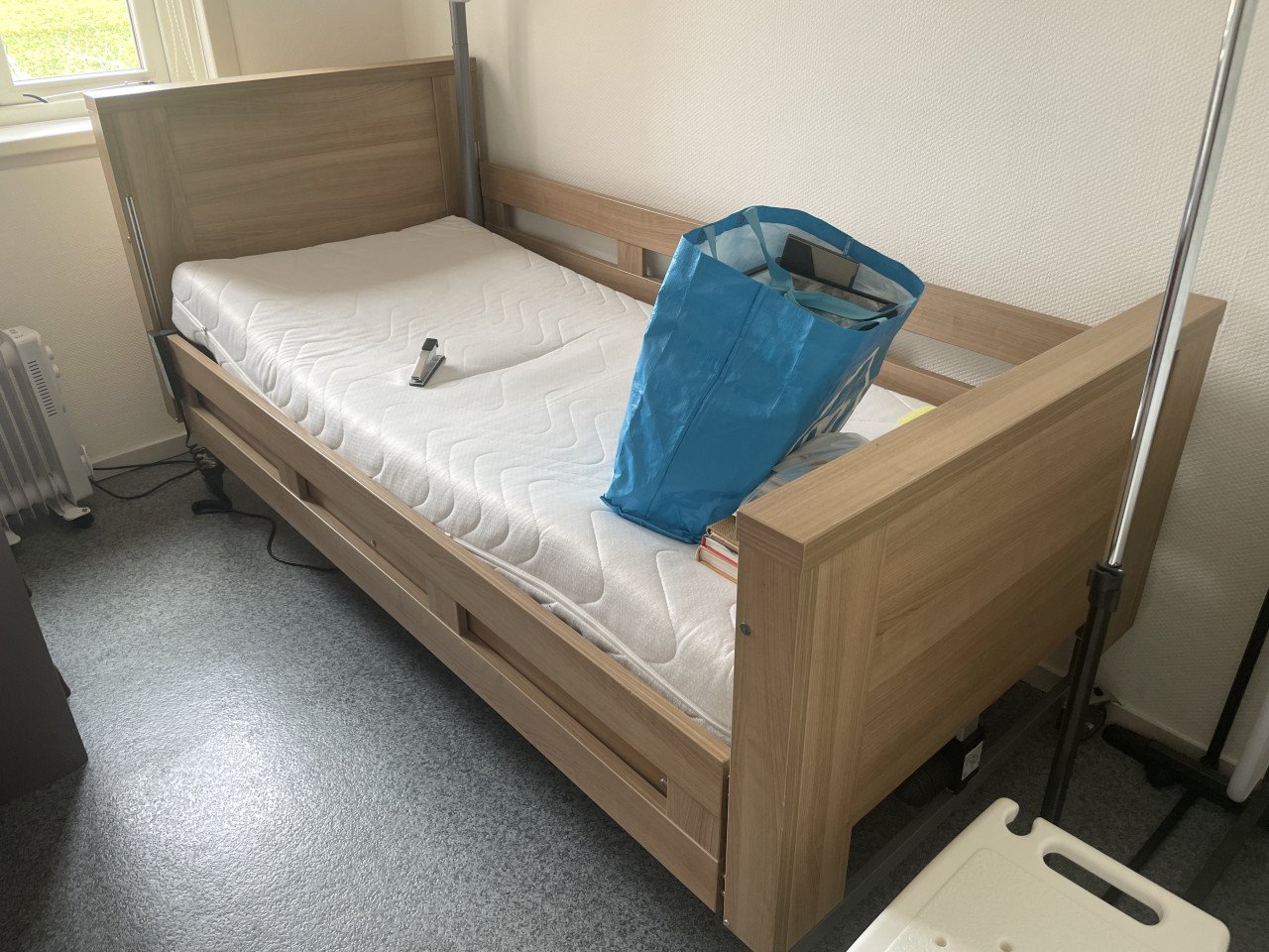 Hooglaag bed