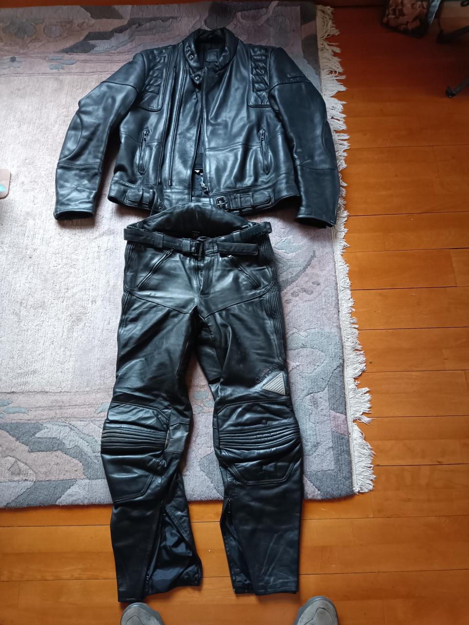 Hein Gericke zwaar lederen motorpak in zeer goede staat