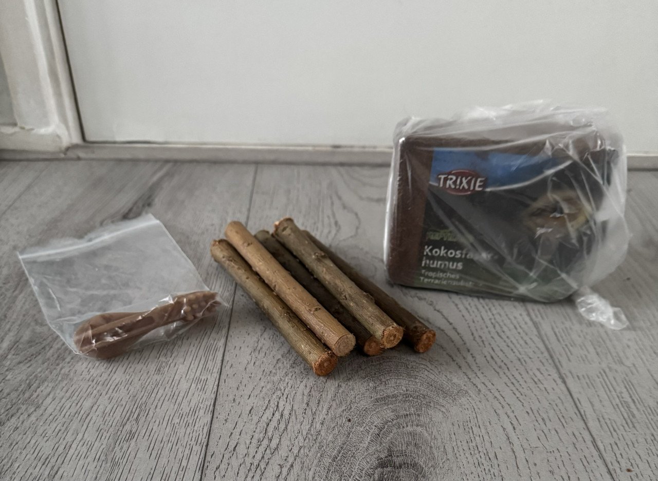 Hamsterkooi + hamsterspullen