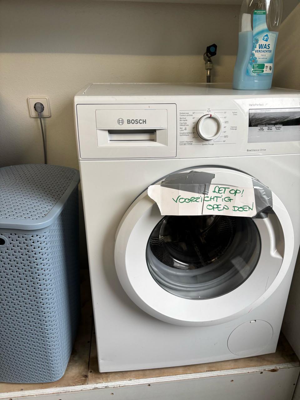 Wasmachine en droger Bosch