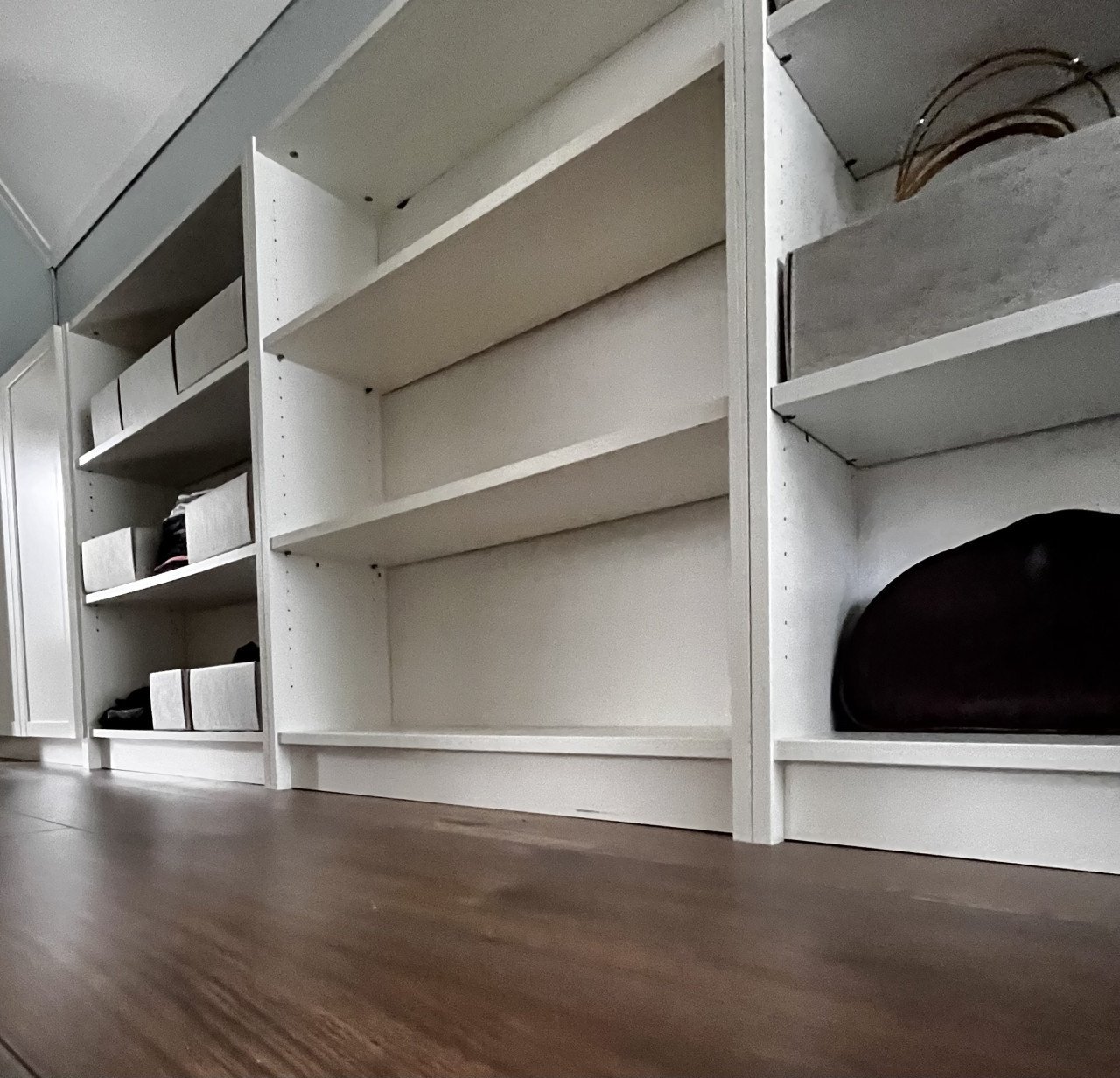 4 witte lage Billy kasten van IKEA. Samen voor 40 euro!
