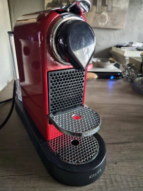 Zgan Krups Nespresso Citiz - Koffiecupmachine - Rood...